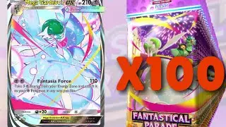 Opening 100 Brand New Fantastical Parade Packs In Pokemon TCG Pocket!!!
