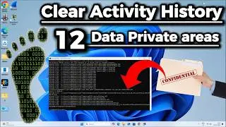 Как использовать CMD для очистки истории активности и последних файлов