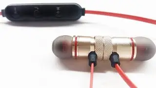 Magnetic Bluetooth Headphones|very cheap with Noise Isolation unboxing  & review