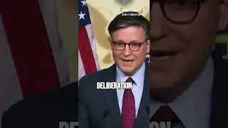 Speaker Johnson LAYS DOWN THE LAW on Schumer and His 