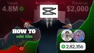 Mobile Cricket Edit Tutorial | Beginners to Pro Method ✅