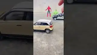 Brezza vs Fortuner: Toy Car Challenge 🚗🚓🔥