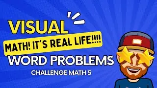 Math Olympiad Type Questions - Visual Word Problems - Real World Math Problems #5