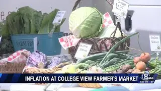 Inflation affecting local vendors at College View Farmers Market