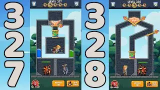 How to Loot 2 - Hero Rescue & Pin Pull Level 327 & 328