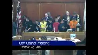 City Council Meeting 10-22-12