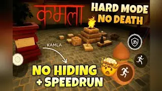 Kamla Hardmode Speedrun &ndash; No Death, No Hide... AND I SURVIVED 😱