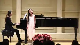 2014 Carnegie Hall Debut (Kayley Ji)