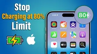 How to Stop Charging at 80% iPhone
