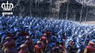 14.000 Gondor Captains vs 15.000 Easterling Infantrys- Ultimate Epic Battle Simulator 2- UEBS 2