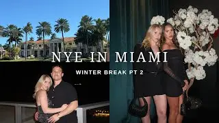 Spend the week with us in Miami! NYE, our fav restaurants, beach day, & more!