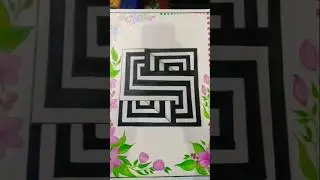 geometry design for kids #tyagisart #geometry #design #youtubeshorts #drawing