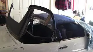1991 Mercedes Benz R129 500SL Roadster- Hydraulic Soft Top Repair Images Only