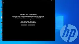 (SOLVED) HP laptop camera error code 0xA00F4244 | We can't find your camera Windows 10