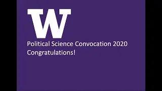 Congratulations to the Political Science Class of 2020!