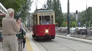 Warszawa Pętla STEGNY tramwaj 19 kierunek Koło