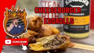Cheeseburger Eggrolls | Michigan BBQ Addicts