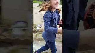 Alys Rees and Corey Rees fun in the garden