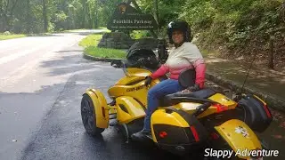 Riding interview with Bumblebee the 1st Can-Am rider to travel with me and change my mind on spiders