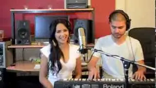 Look At Me Now - Chris Brown / Karmin ( Cover by Emmalyn & DJ Hunt ) With Lyrics _ 2014