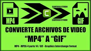 Convert MP4 video files to GIF - Camtasia Studio 2025