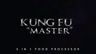 KUNG FU MASTER 12 CUP FOOD PROCESSOR, 5 IN 1 MULTI - FUNCTION, 600WATT POWERFUL MACHINE.