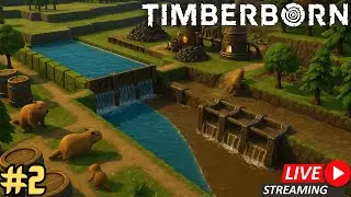 Timberborn 1.0: I automate Oasis water & kickstart metal | Ep 2