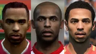 Thierry Henry transformation from FIFA 04 to FIFA 18