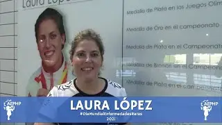Laura L&oacute;pez Valle y el CNS 'Fabio Nelli' con la Asociaci&oacute;n Espa&ntilde;ola PHP