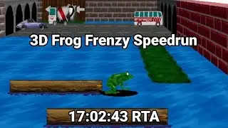 [Former WR] 3D Frog Frenzy All Levels Speedrun 17:02 RTA