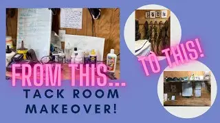Tack Room Makeover!