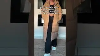 Must-have classic hooded puffer coat for women #fok #autumnvibes