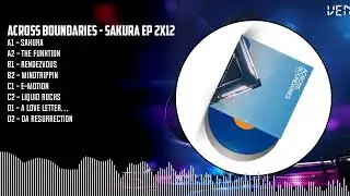 Across Boundaries - Sakura EP 2x12 [BLUE AND GREY VINYL] (UTS25)