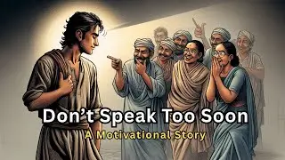 Don&rsquo;t Speak Too Soon | The Wisdom of Silence | A Motivational Story