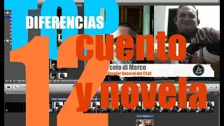 12 DIFERENCIAS entre NOVELA y CUENTO  / TCyC #265