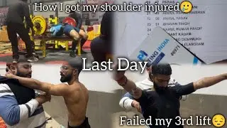 SEE HOW I GOT MY SHOULDER INJURED AND CAN'T PERFORM MY LAST LIFT !!  PI NATIONAL ❤️‍🩹