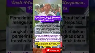 HEBOH‼️DANA transfer daerah di pangkas KDM❓#shotviral #kdm #fypシ゚viral