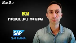 How to Define Release Procedure Object for BCM Workflow: S/4 HANA