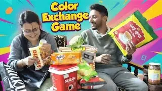 🎁 Colour Gift Exchange Challenge 🤣 | Nepali Challenge Video | Fun Nepali Video | #gift #challenge