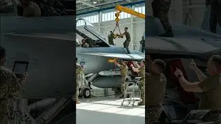 Inside the hanger: Unveiling the #JetMaintenance #Aerospace #Defense #GroundCrew #shorts #trending