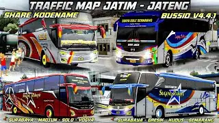 SHARE!! KODENAME TRAFFIC MAP JATIM - JATENG BUSSID UPDATE V4.4.1TERBARU ‼️BUS SIMULATOR INDONESIA.