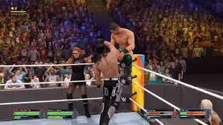 SETH ROLLINS & BECKY LYNCH vs THE MIZ & MARYSE |COUPLE TAG-TEAM  | SUMMER SLAM | W2K22 | DREAM MATCH