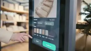TOUCHwall ber&auml;t am Regal  schneller zum Kauf. #DigitalSignage #KI