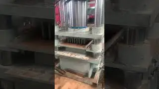 Coco peat briquette machine . Coco peat block press machine. hydraulic press machine