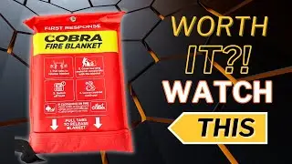 Review of Emergency Fire Blanket for Home & Kitchen
