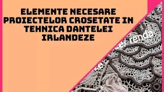 dantela irlandeza, irish lace, renda irlandeze