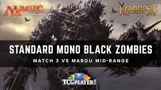 [MTG] Стандартные моно-черные зомби | Матч 3 против Марду на средней дистанции