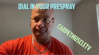 Dialing in your prespray potency.  Challenger op system. Carpet Cleaning Business.