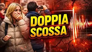 La terra trema due volte in pochi minuti panico e gente in strada