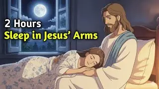 Sleep Peacefully in Jesus' Arms 🌙 2 Hours of Healing Christian Sleep Music